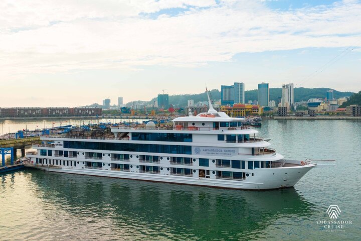 Ambassador Cruise – Luxury Halong Bay Day Tour with Transfer