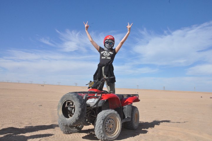 Premium ATV Quad Bike Desert Adventure and Camel Ride Hurghada