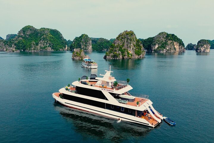 From Cat Ba: Spectacular Lan Ha Bay Sunset on Luxury Cruise