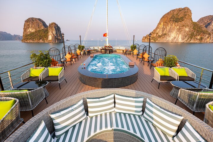 Ha Long Bay Day Tour by 5 Stars Luxury Amethyst Cruise