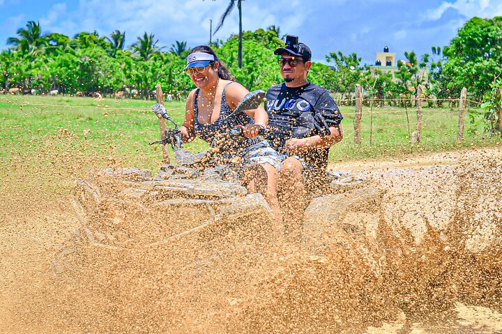 Half-Day Adventure 4x4 ATV, cenote and Macao beach in Punta Cana Half-Day Adventure 4×4 ATV, cenote and Macao beach in Punta Cana
