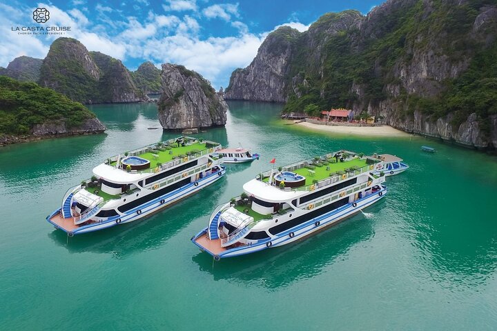 La Casta Cruise – LUXURY 5 STAR CRUISE – 1 Day Halong Bay Tour