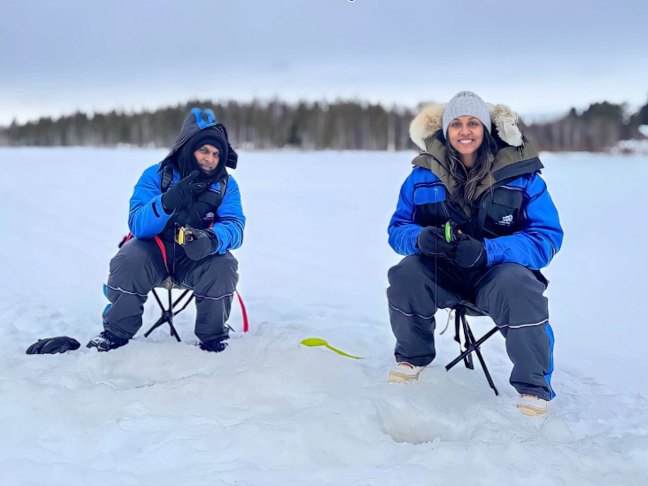 Rovaniemi: Ice Fishing Tour on Private Lakefront & BBQ – Small Group
