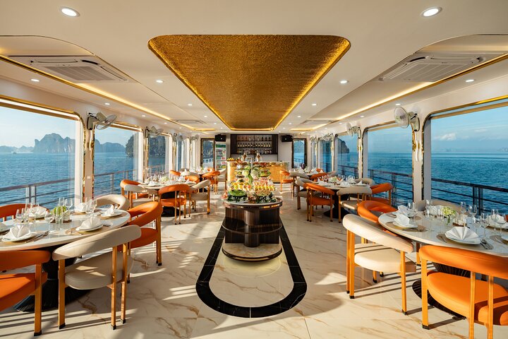 Explore Ha Long Bay in 6 Hours: Luxury Cruise with Buffet & Kayak Explore Ha Long Bay in 6 Hours: Luxury Cruise with Buffet & Kayak