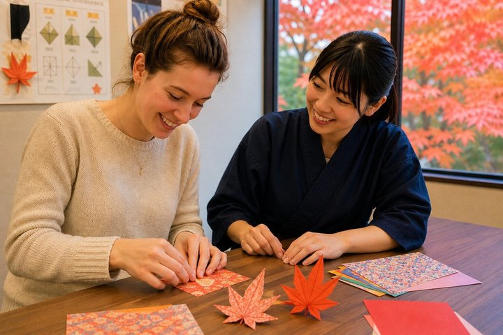 Origami Class in Kyoto with English-Speaking Instructor