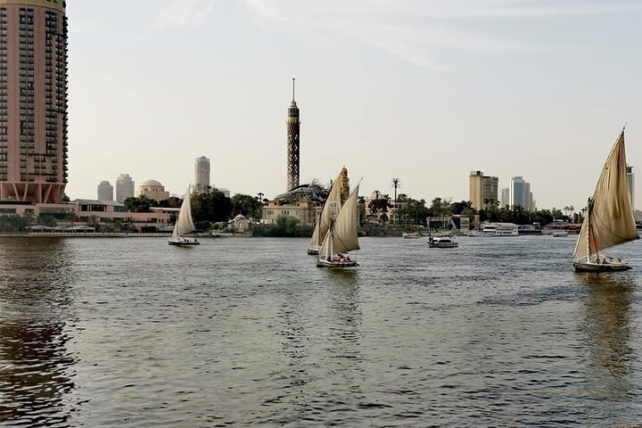 Private Traditional Felucca boat Ride on the Nile River in Cairo