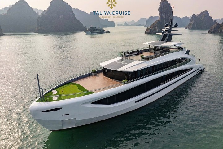 Taliya Halong Bay Luxury Day 5 Star Cruise from Hanoi Taliya Halong Bay Luxury Day 5 Star Cruise from Hanoi