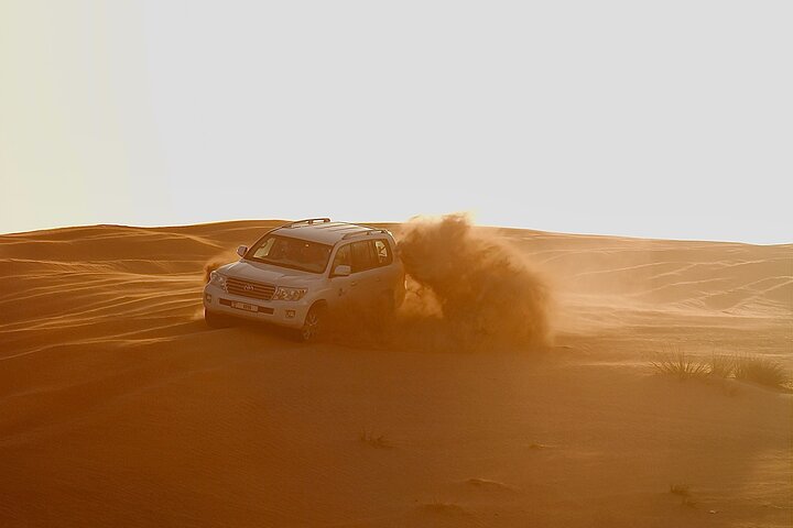Doha Sunrise Desert Safari Tour| Dune Bashing| Inland Sea visit| Camel Riding