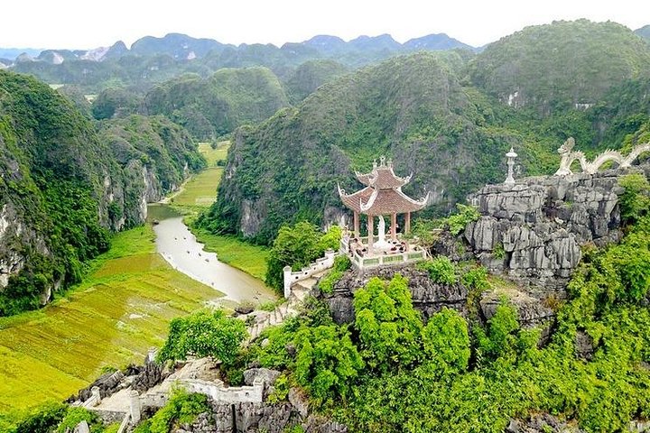 Ninh Binh Full Day Tour Hoa Lu Trang An and Mua Cave from HANOI