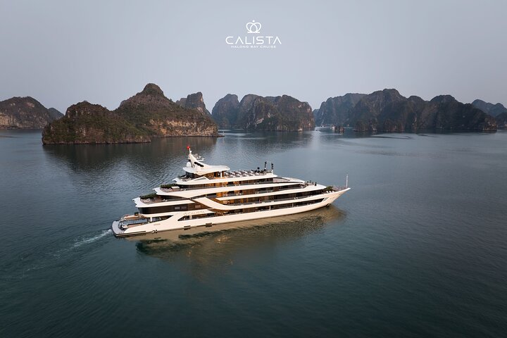 Hanoi: 2-Day Halong Bay Luxury Voyage on 6-Star Calista Cruise Hanoi: 2-Day Halong Bay Luxury Voyage on 6-Star Calista Cruise