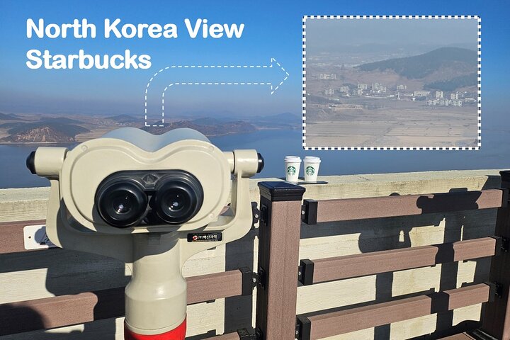 Starbucks DMZ with North Korea View