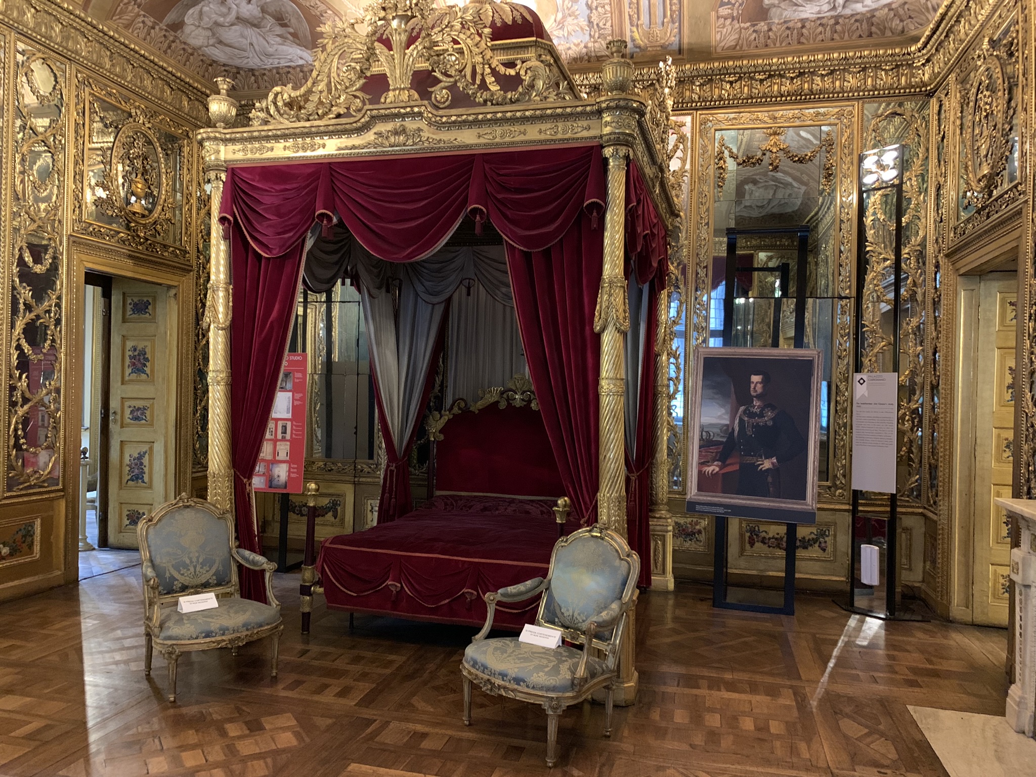 Palazzo Carignano, one of the most original constructions of the Baroque, distinguished by the curvilinear course of the facade