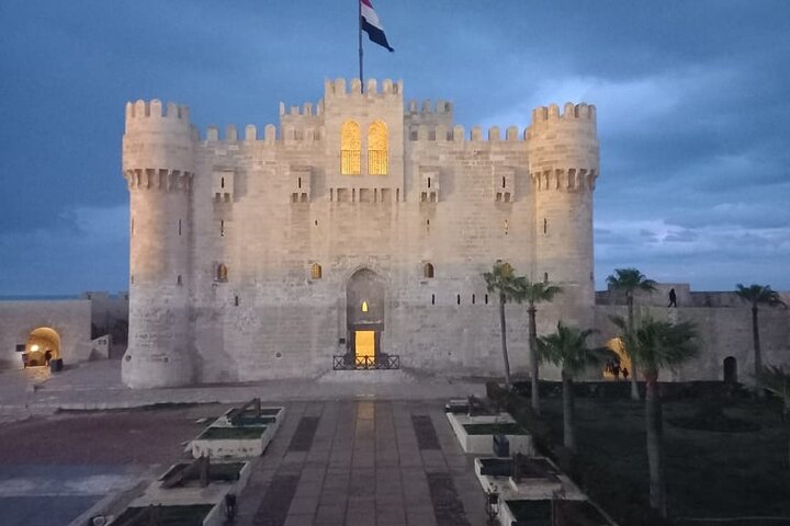 Alexandria Day Tour Catacombs Roman Amphitheater and Citadel