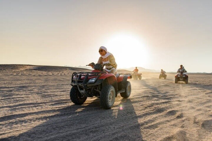 ATV Quad Bike Safari Adventure Tour And Camel Ride From Hurghada