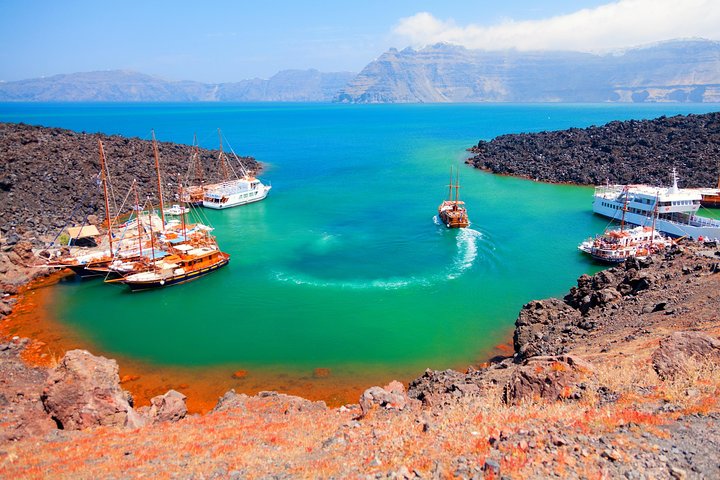 Santorini Volcano Tour with Oia Sunset