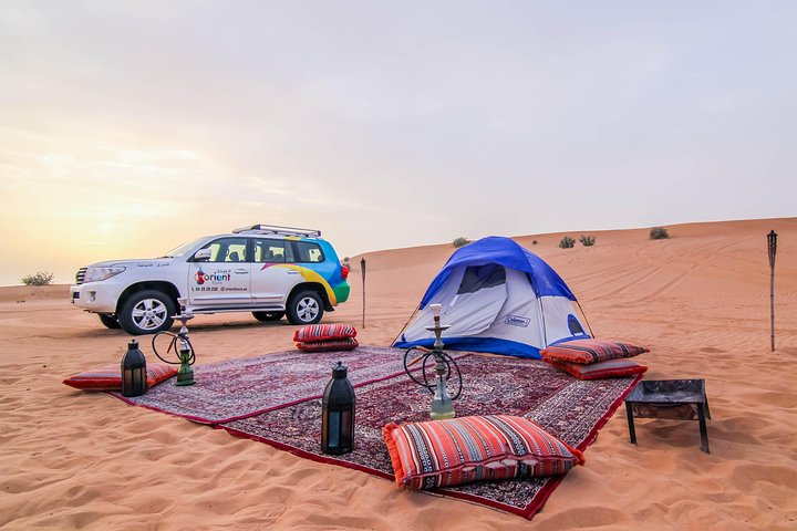 Overnight Dubai Desert Safari in igloo tent with Private 4WD Overnight Dubai Desert Safari in igloo tent with Private 4WD