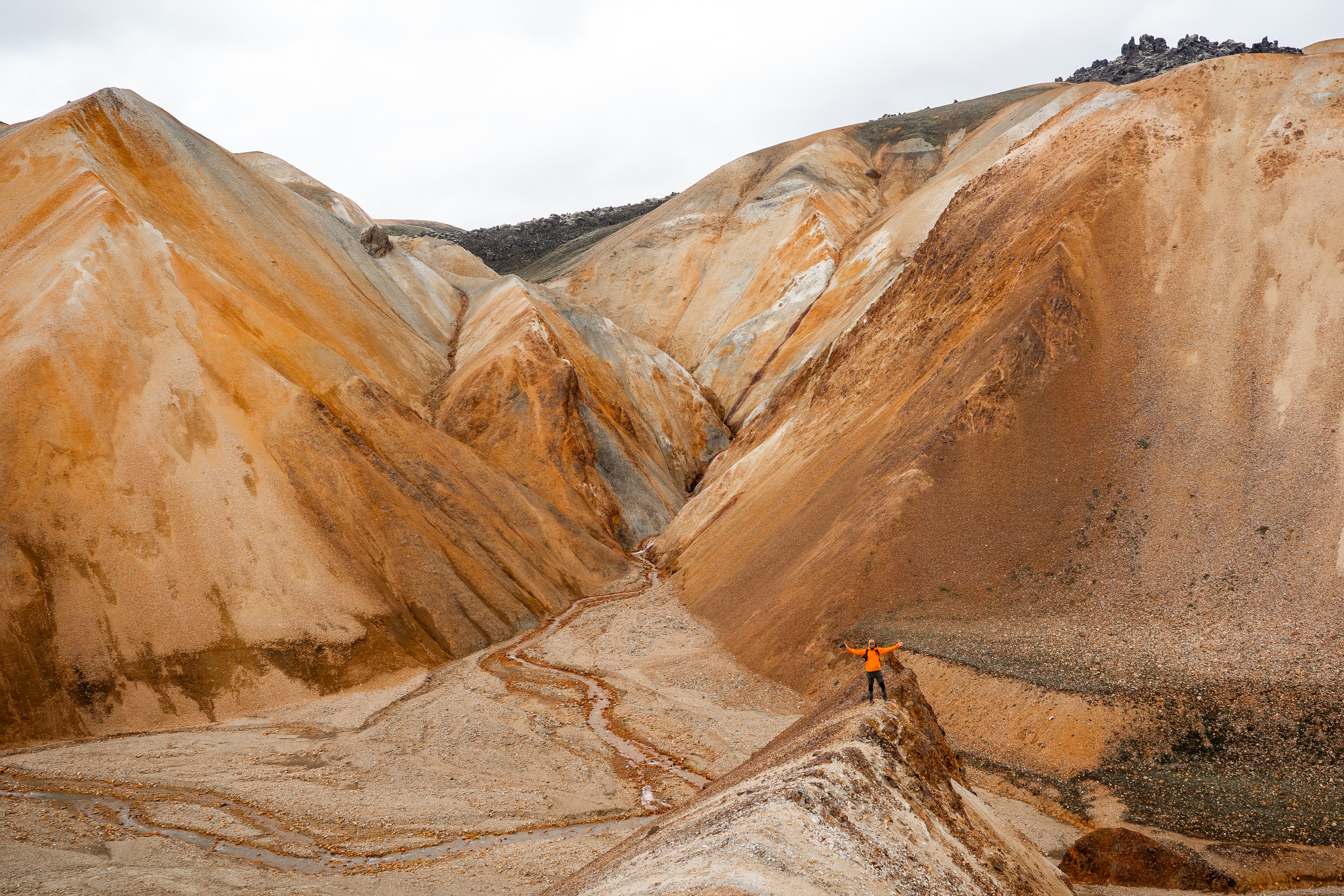 Laugavegur Trek with glacier hike – 7 Day (Huts)