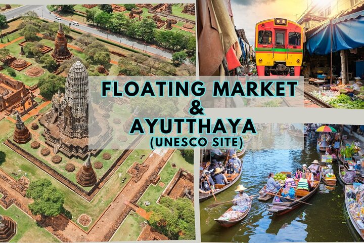 Damnoen Saduak Floating Market & Ayutthaya Tour from Bangkok Damnoen Saduak Floating Market & Ayutthaya Tour from Bangkok