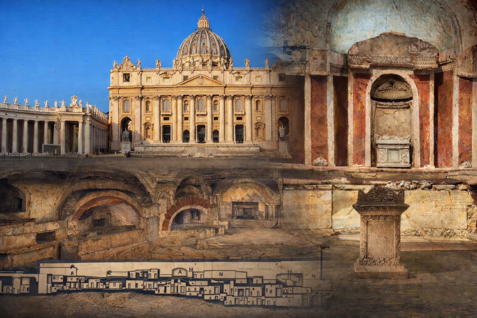 Exclusive St. Peter’s Tomb Underground Necropolis Tour & Basilica
