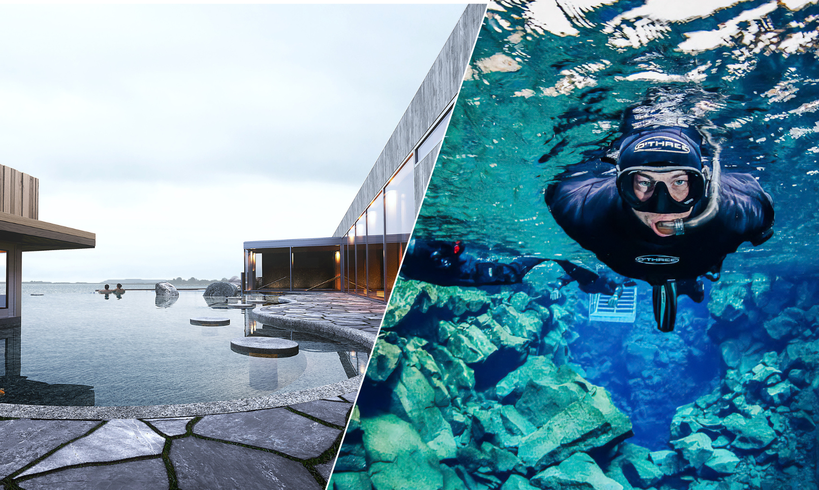Ice to Bliss: Silfra Snorkeling and Fontana Spa