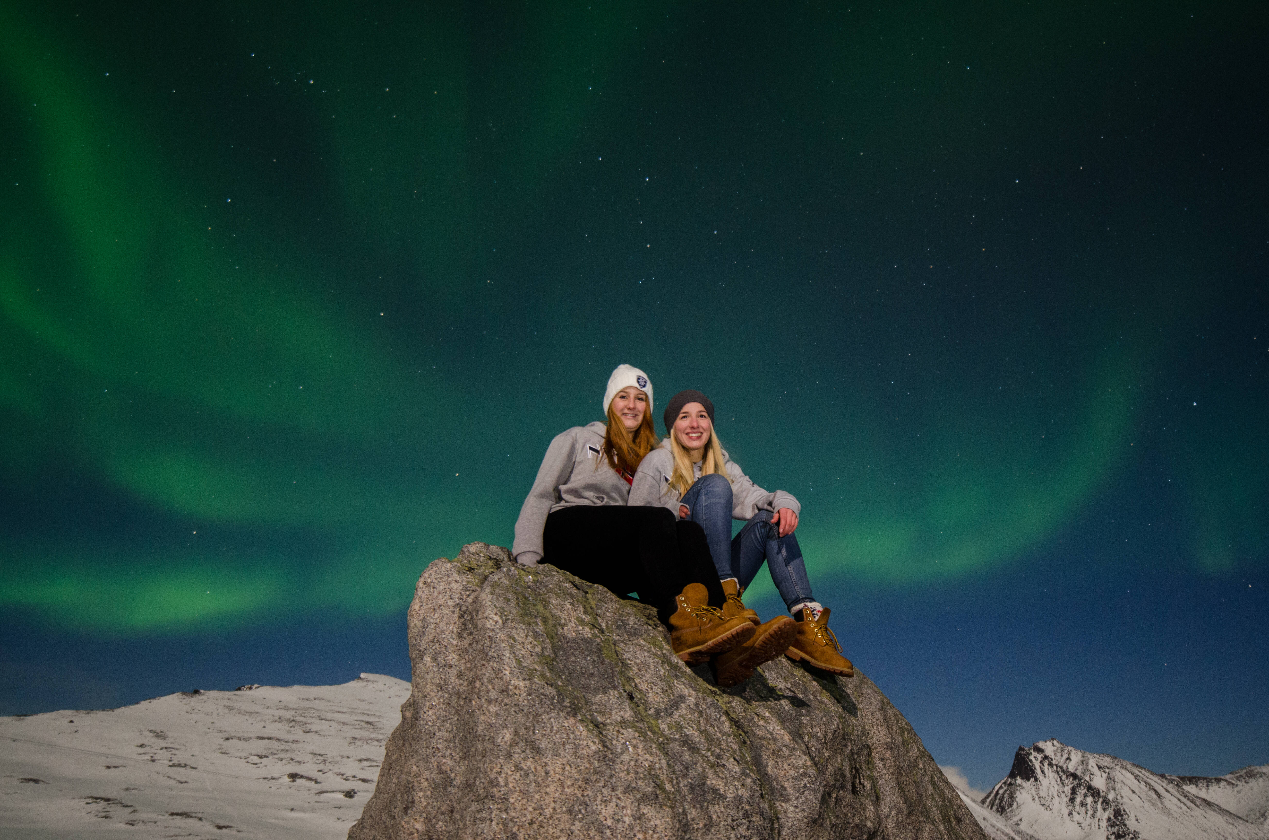 Private Northern Lights tour by minivan 8 pax. in Tromsø