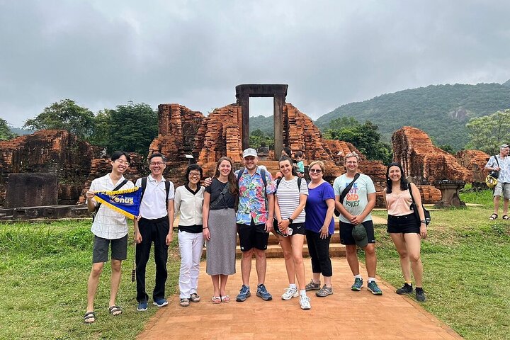 From Da Nang/Hoi An: My Son Sanctuary & Rice Paper Making Tour