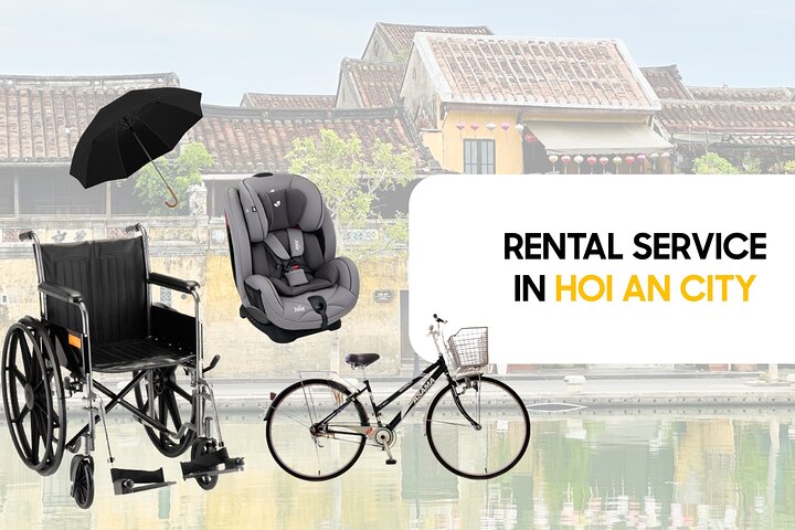 Rent Travel Accessories: Baby Seat, and Wheelchair in HoiAn