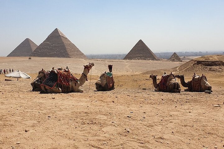All Inclusive Trip Giza Pyramids Memphis Sphinx Saqqara & lunch