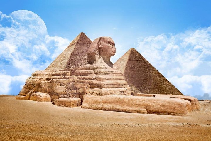 Full Day Tour visiting Pyramids, Memphis and Sakara