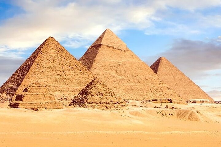 Pyramids of Giza And Egyptian Museum Day Tour By Plane From Sharm Pyramids of Giza And Egyptian Museum Day Tour By Plane From Sharm