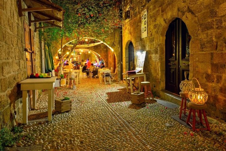 Private Rhodes Sunset & Night lights Tour