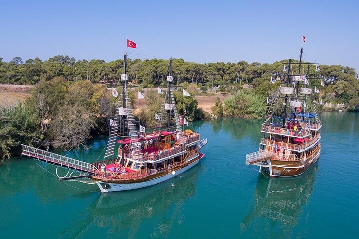 Manavgat Boat Tour from Alanya Visit Public Bazaar and Waterfall