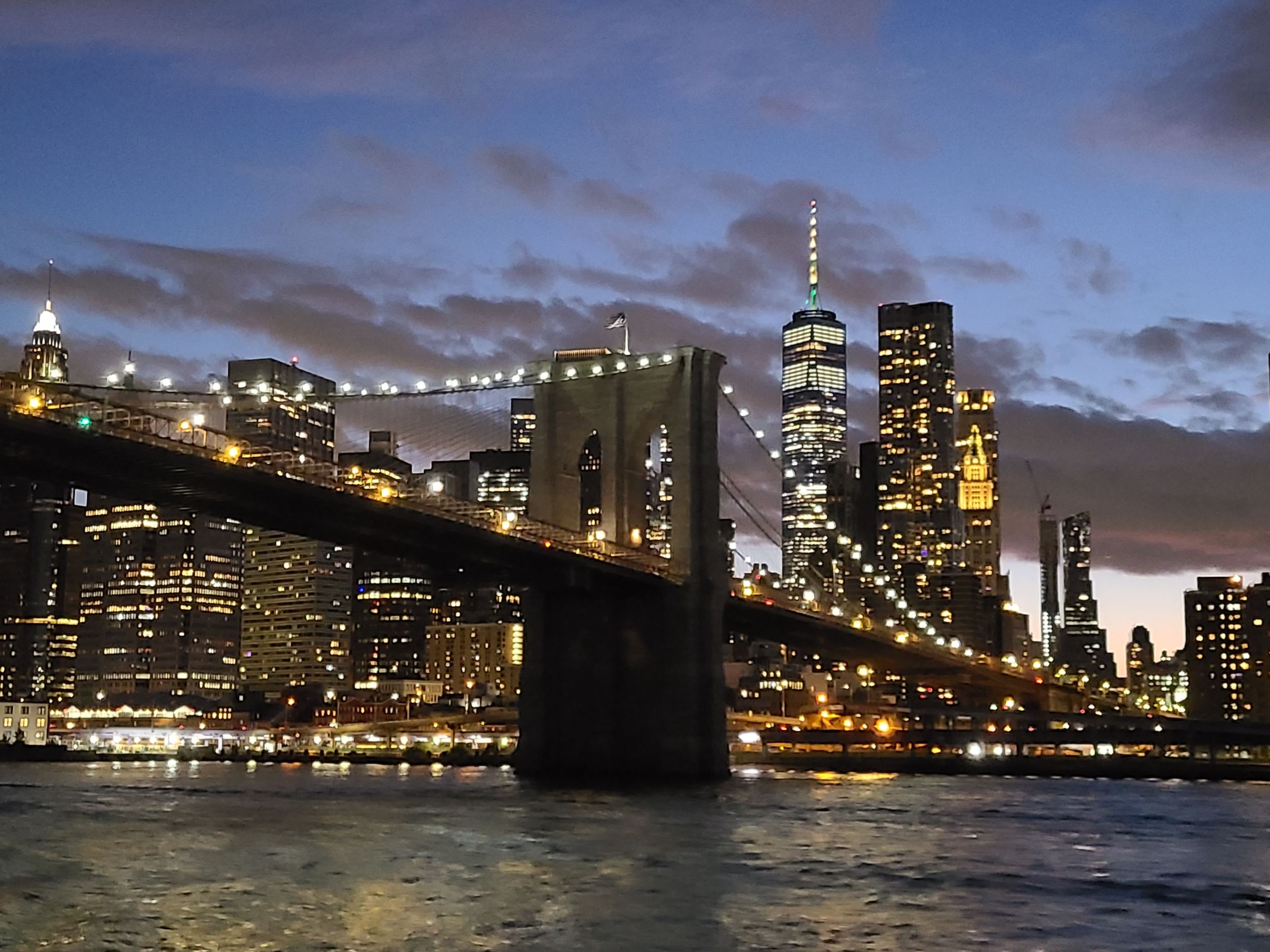 Manhattan Skyline and Statue Night Cruise
