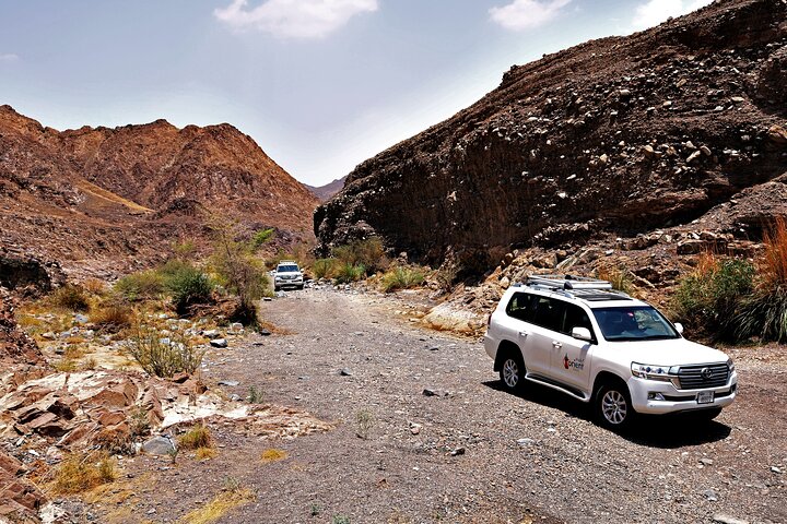 Private 4×4 Desert Drive, Wadi Shawaka Pool Visit with Lunch box
