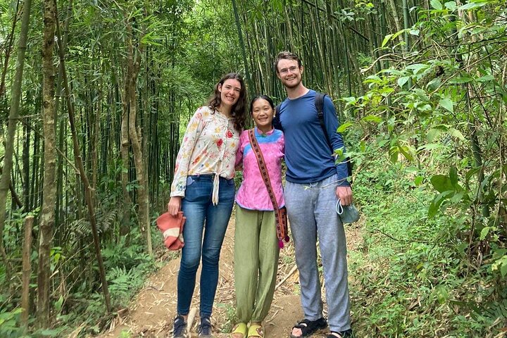 5-Hour Private Trekking Bamboo Forest Tour in Muong Hoa Valley