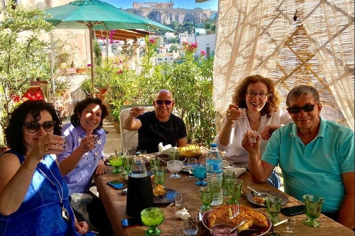 Delicious Greek Dinner Overlooking the Acropolis Delicious Greek Dinner Overlooking the Acropolis