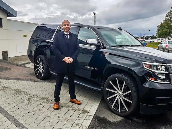 Private Transfer Akureyri Airport → from Arctic Helisking