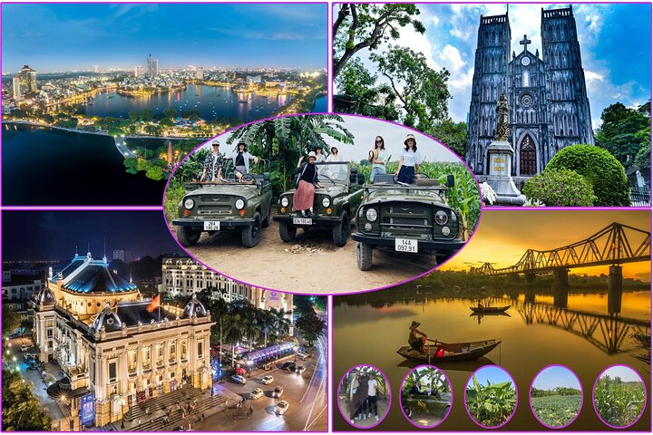Small Group Hanoi Jeep Tour All Inclusive
