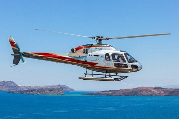 Santorini to Milos Helicopter Flight – Optional Roundtrip