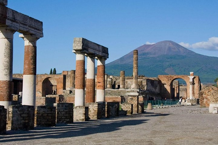 Pompeii Ruins & Wine Tasting with Lunch on Vesuvius with Private Transfer Pompeii Ruins & Wine Tasting with Lunch on Vesuvius with Private Transfer