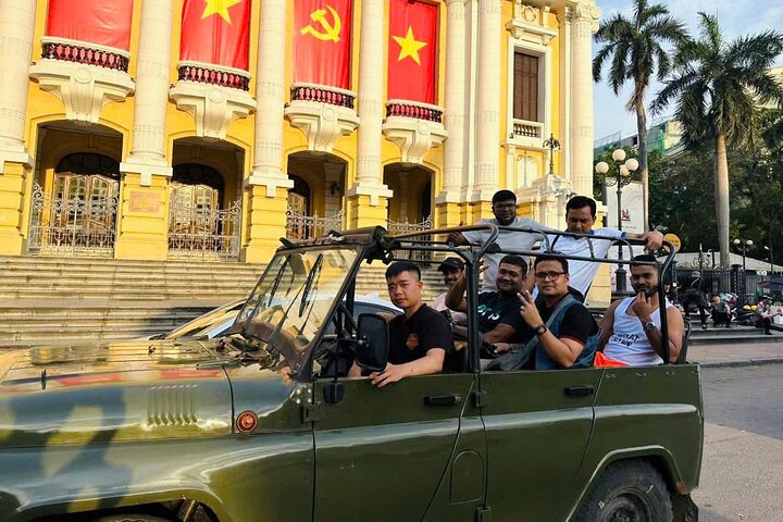 Old Quarter Jeep Discovery Hanoi Half Day Tour