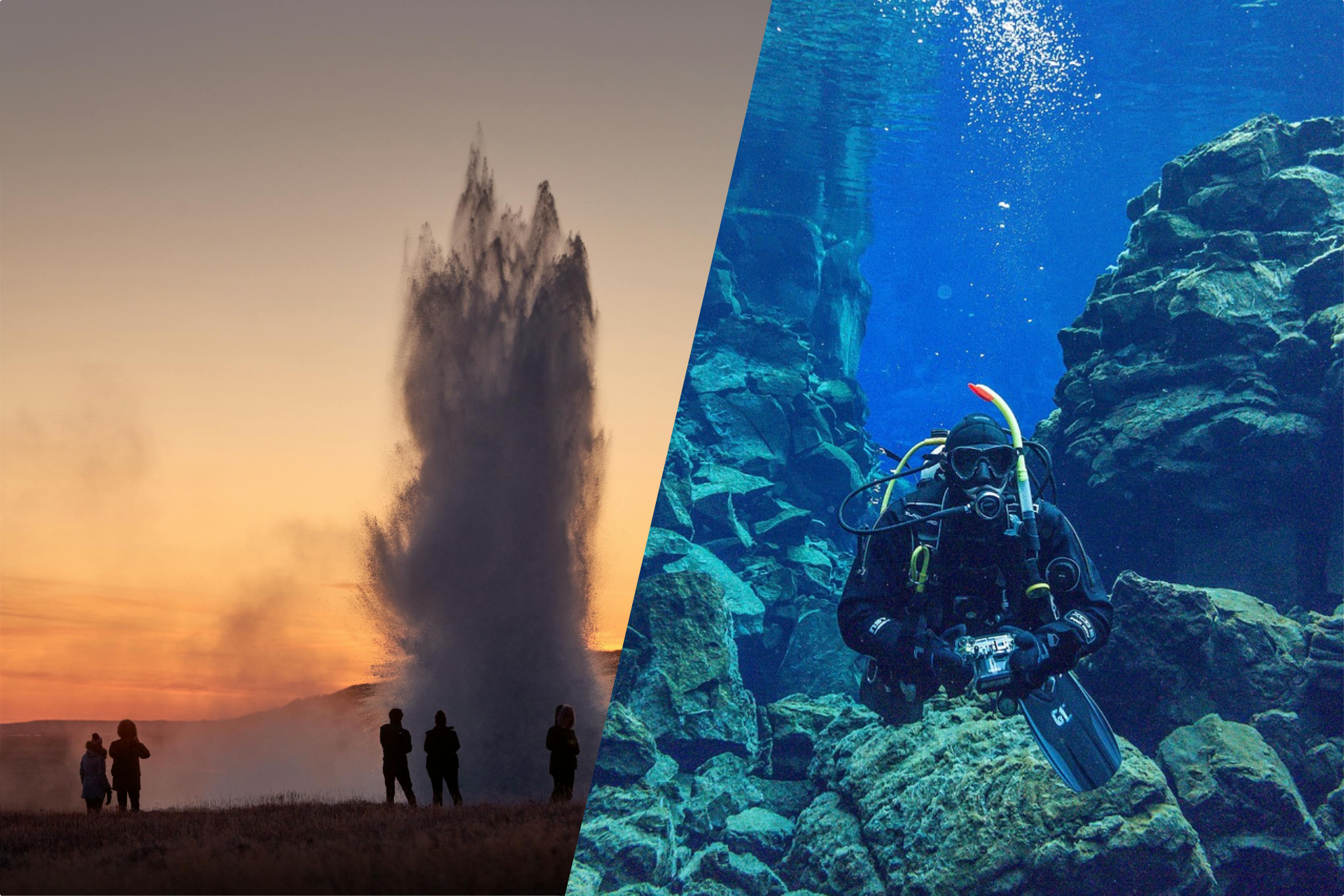 Golden Circle Private Tour with Silfra Snorkeling from Reykjavik