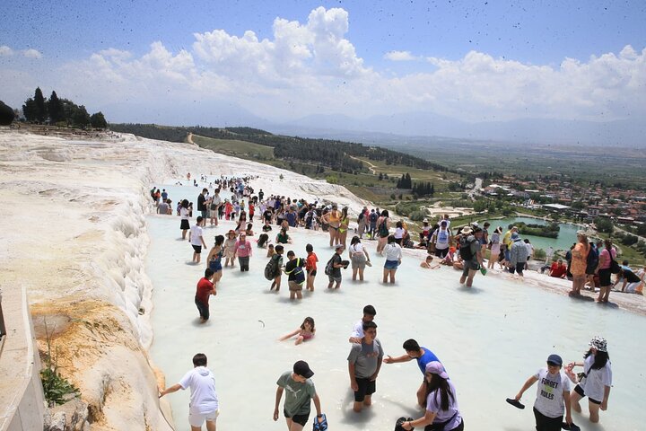 Pamukkale and Salda Lake Guided Tour from Belek and Antalya