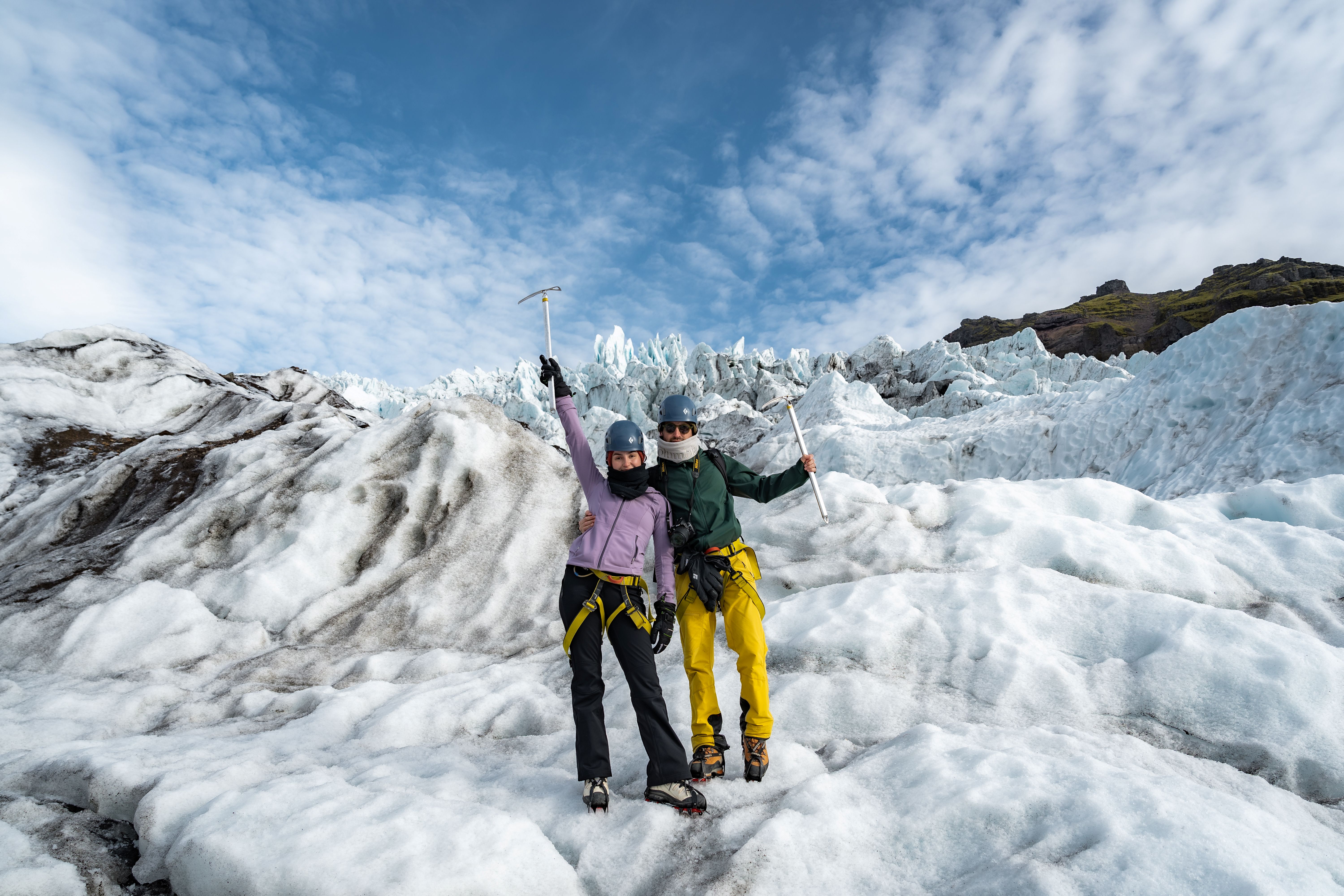 Glacier Hike & Fjallsarlon Zodiac Boat Tour