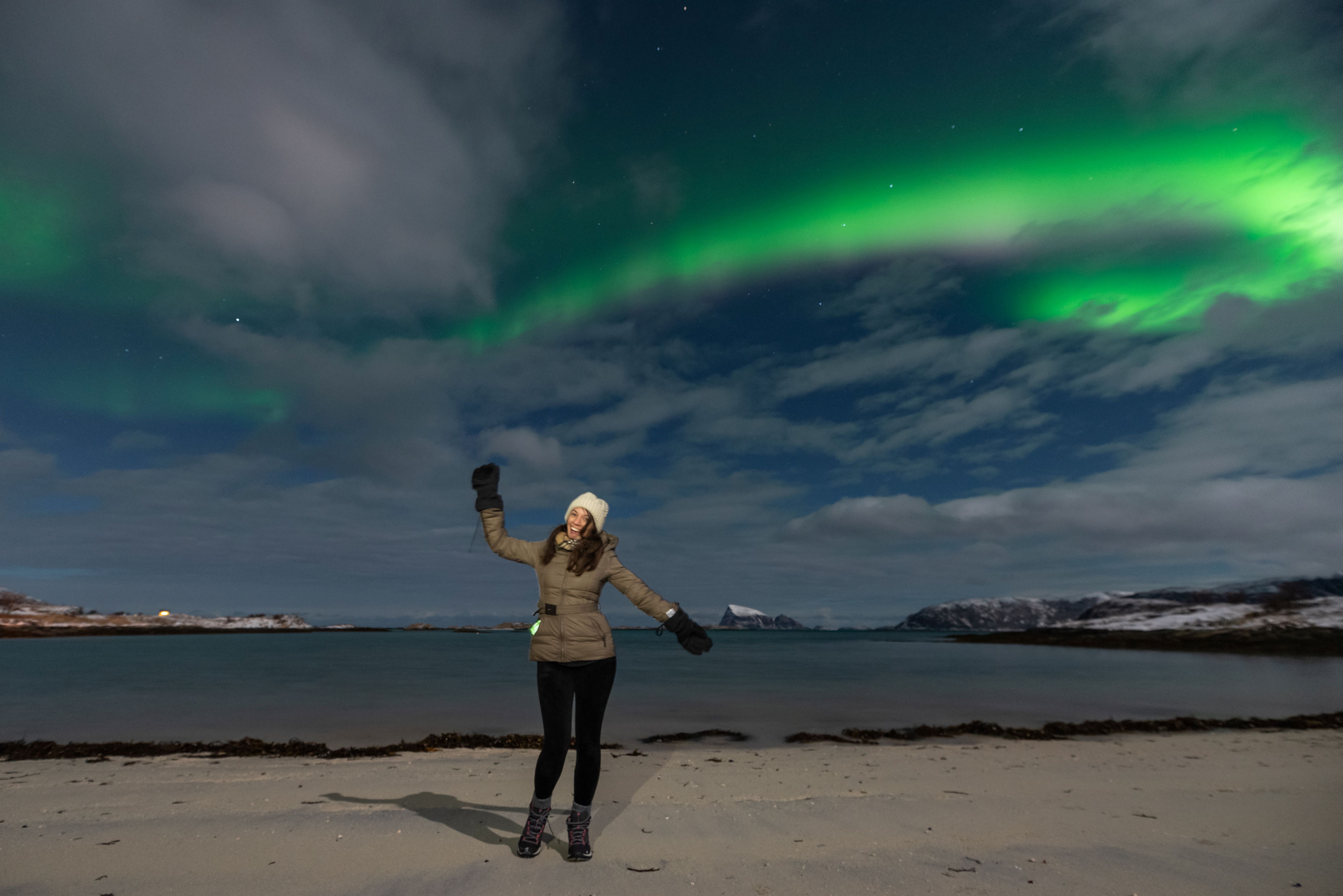 Private Northern Lights Tour 15 pax. in Tromsø