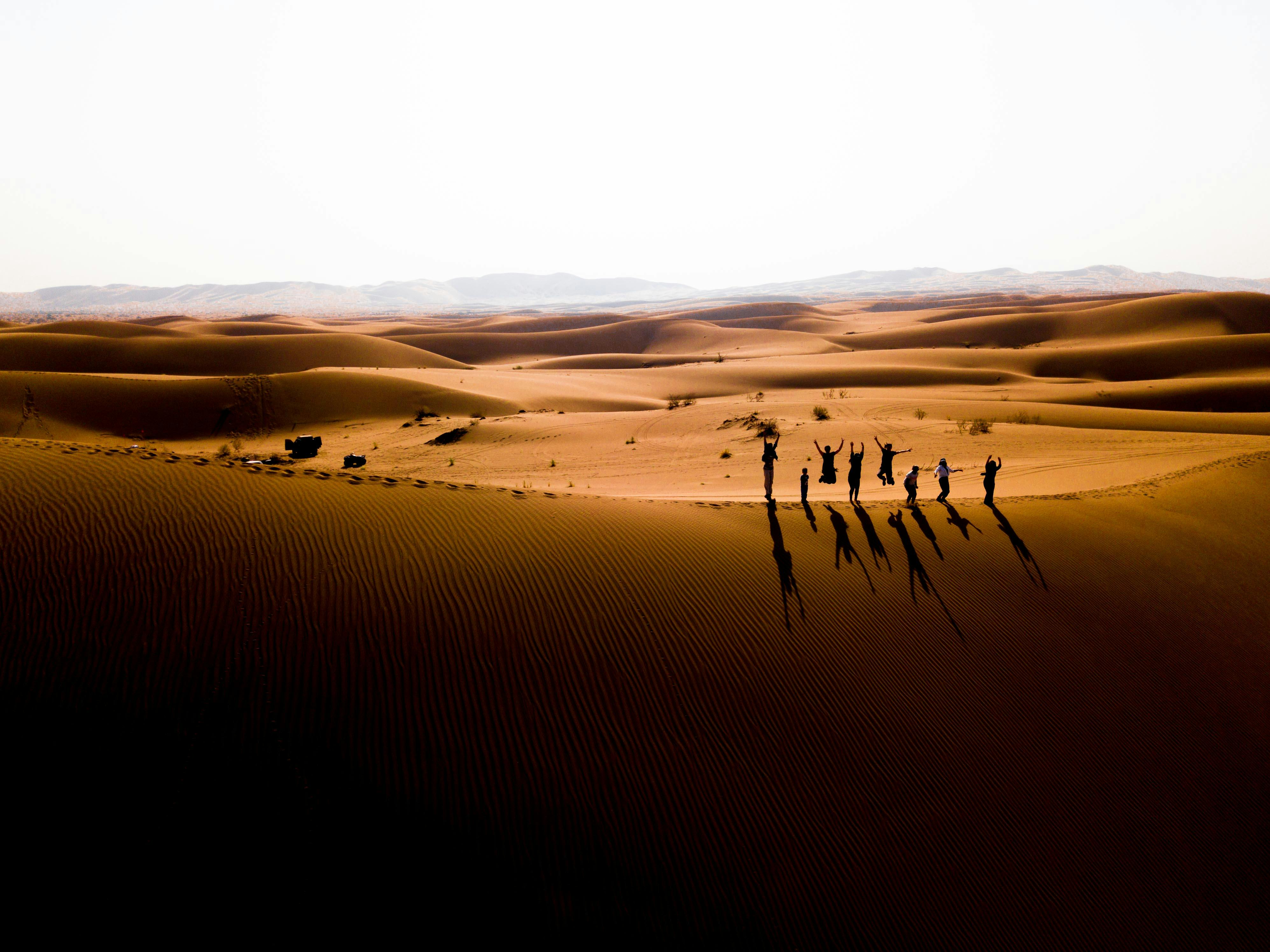 Private: Desert Safari Dubai Red Dunes Safari With Live BBQ Buffet Dinner