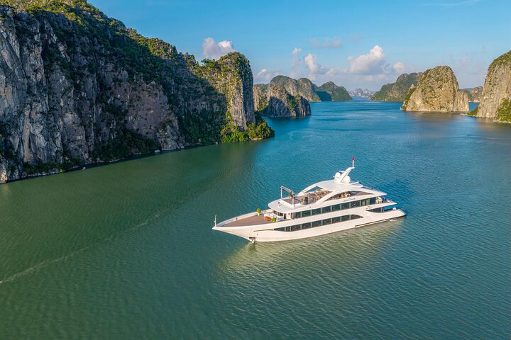 Hanoi: Leona 5-Star Luxury Voyage Visit the Wonders of Halong Bay Hanoi: Leona 5-Star Luxury Voyage Visit the Wonders of Halong Bay
