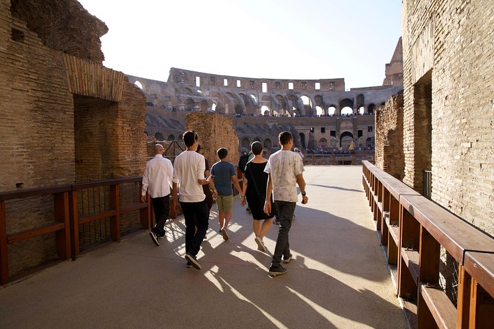 Colosseum Gladiators Arena Floor, Roman Forum and Palatine Hill Group Tour