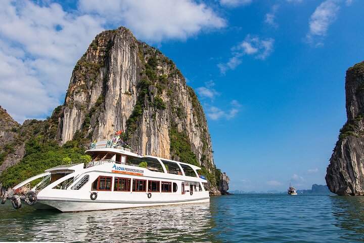 Alova Cruise Premium Day Tour Visit Highlights of Halong Bay