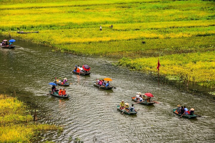 Hanoi – Bai Dinh Pagoda and Natural Trang An excursion sightseeing full day